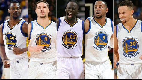 2015 warriors starting lineup
